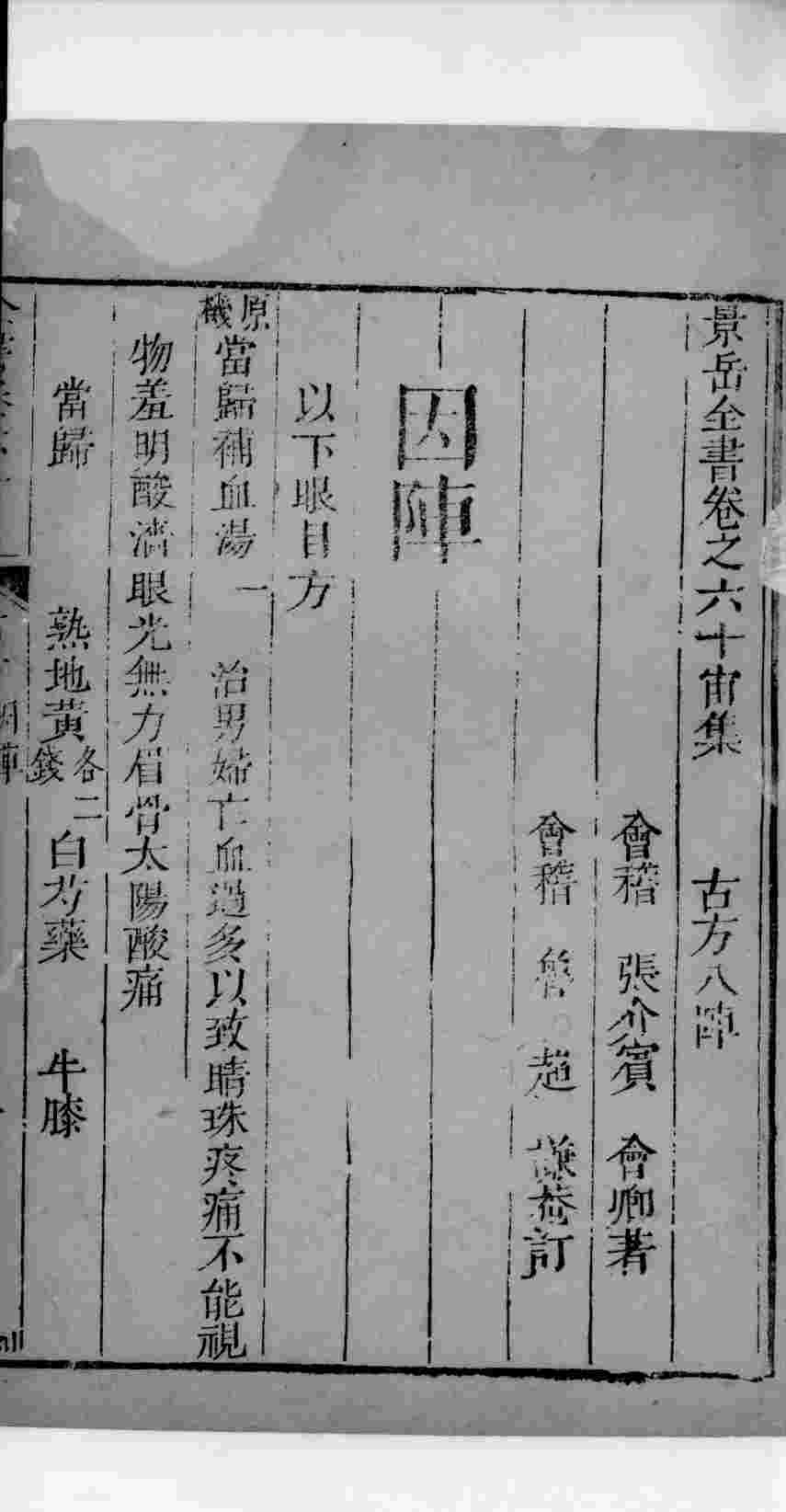 景岳全书  110